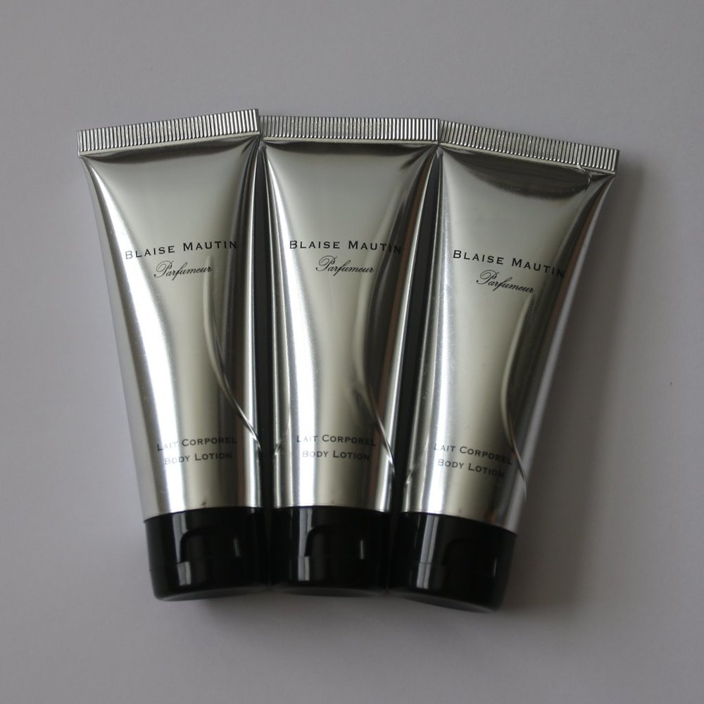 3 Blaise Mautin Body Lotion Park Hyatt Vienna Travel Lot Set